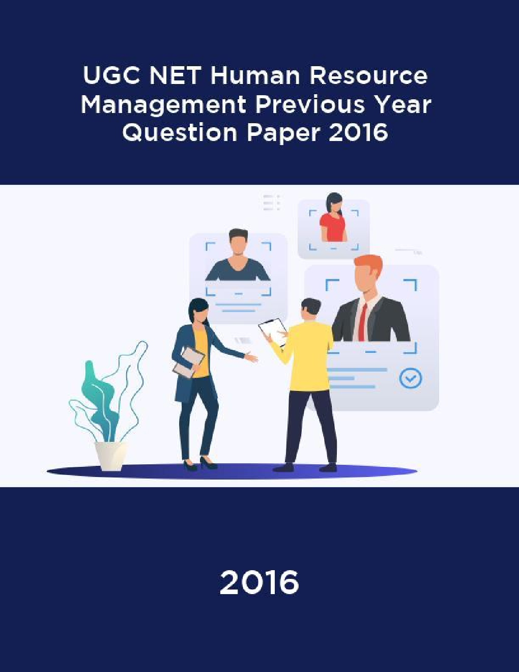 UGC NET Human Resource Management Previous Year Question Paper With Solution 2016 - Page 1