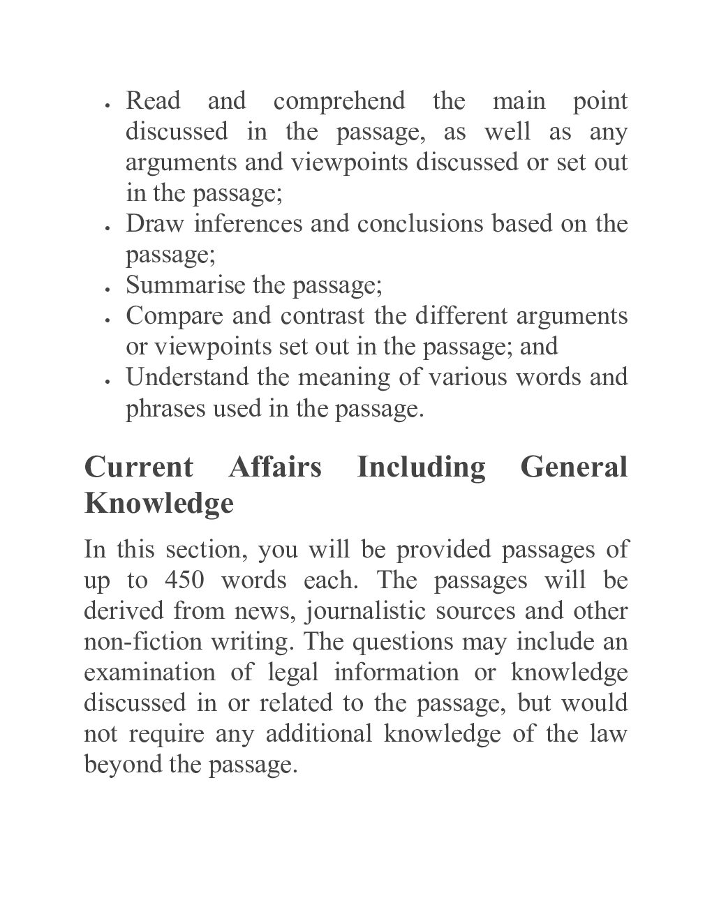 CLAT UG Syllabus 2020 - Page 4