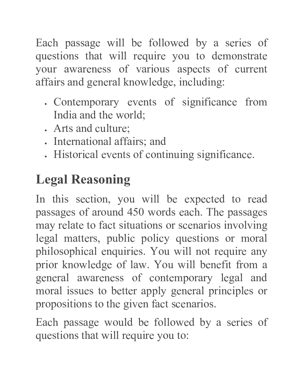 CLAT UG Syllabus 2020 - Page 5