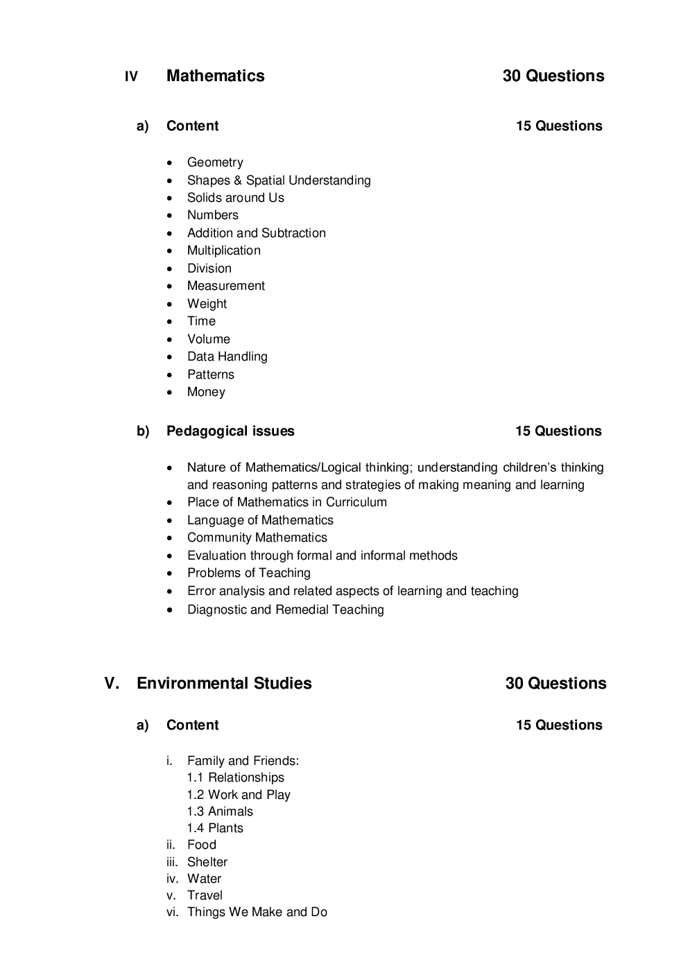 CTET Syllabus 2020 - Page 4