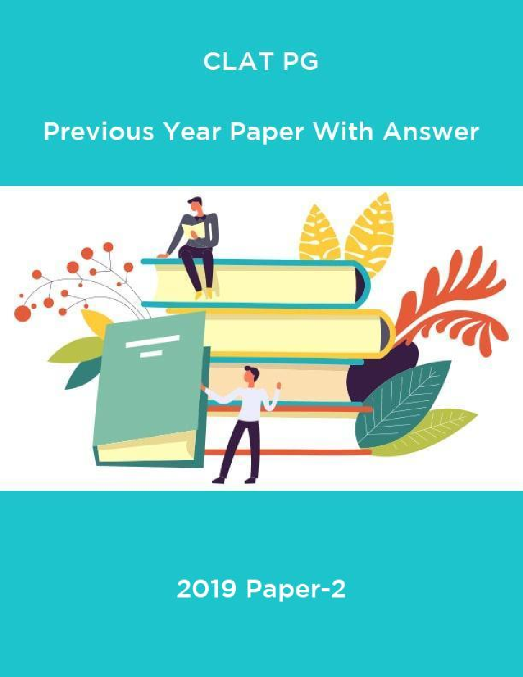 CLAT PG Previous Year Paper With Answer 2019 Paper-2 - Page 1