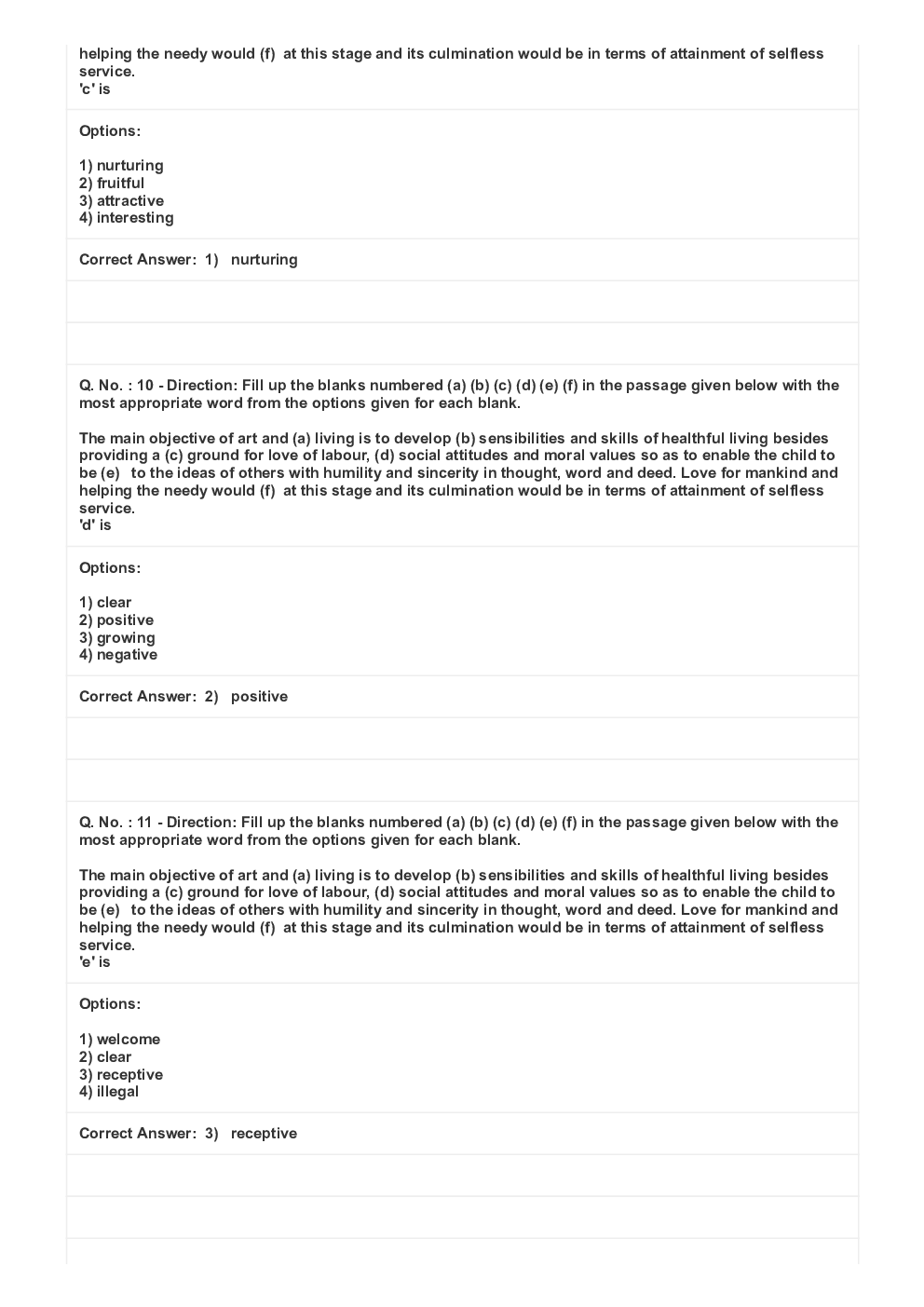 CLAT Previous Year Paper With Answer 2018 - Page 5