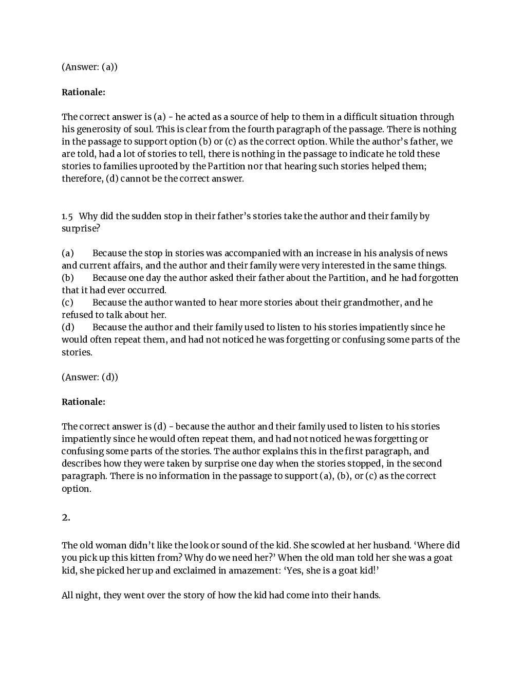 CLAT UG  2020 Sample Paper Question With Solution - Page 5