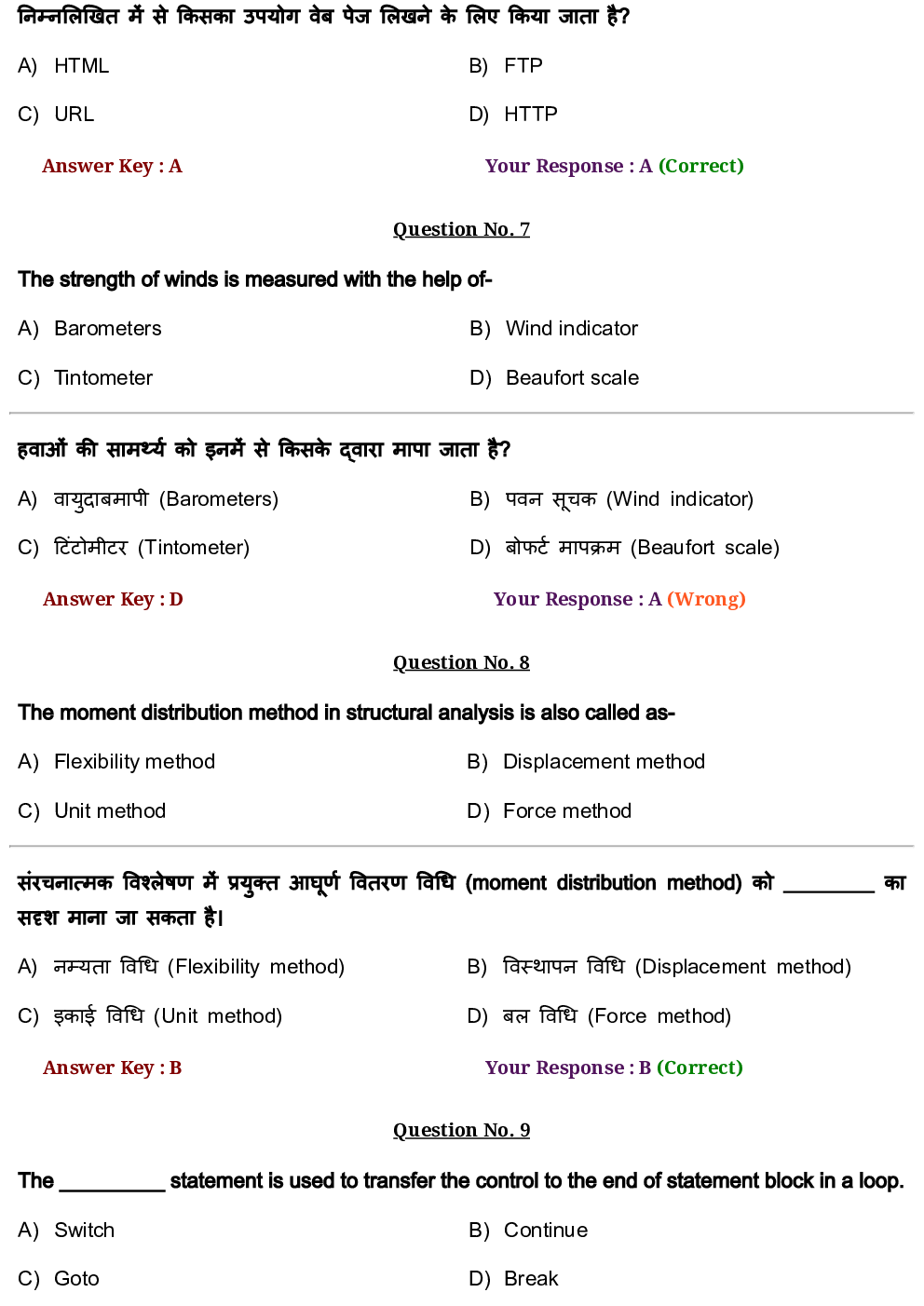 RRB JE CBT-2 Civil Engineering Paper With Asnwer 3rd Shift - Page 4