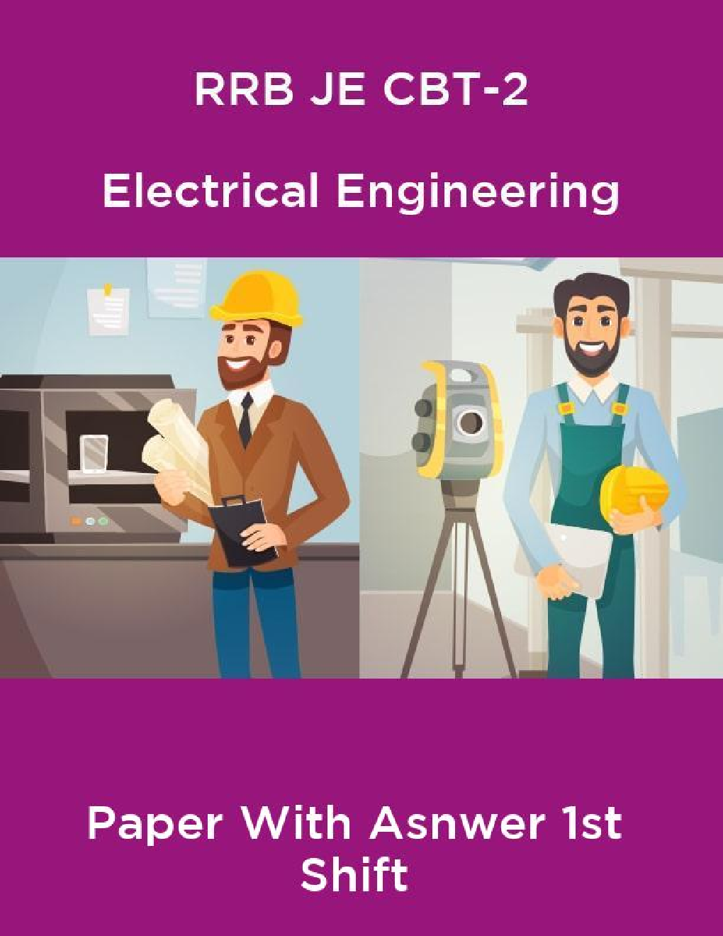 RRB JE CBT-2 Electrical Engineering Paper With Asnwer 1st Shift - Page 1