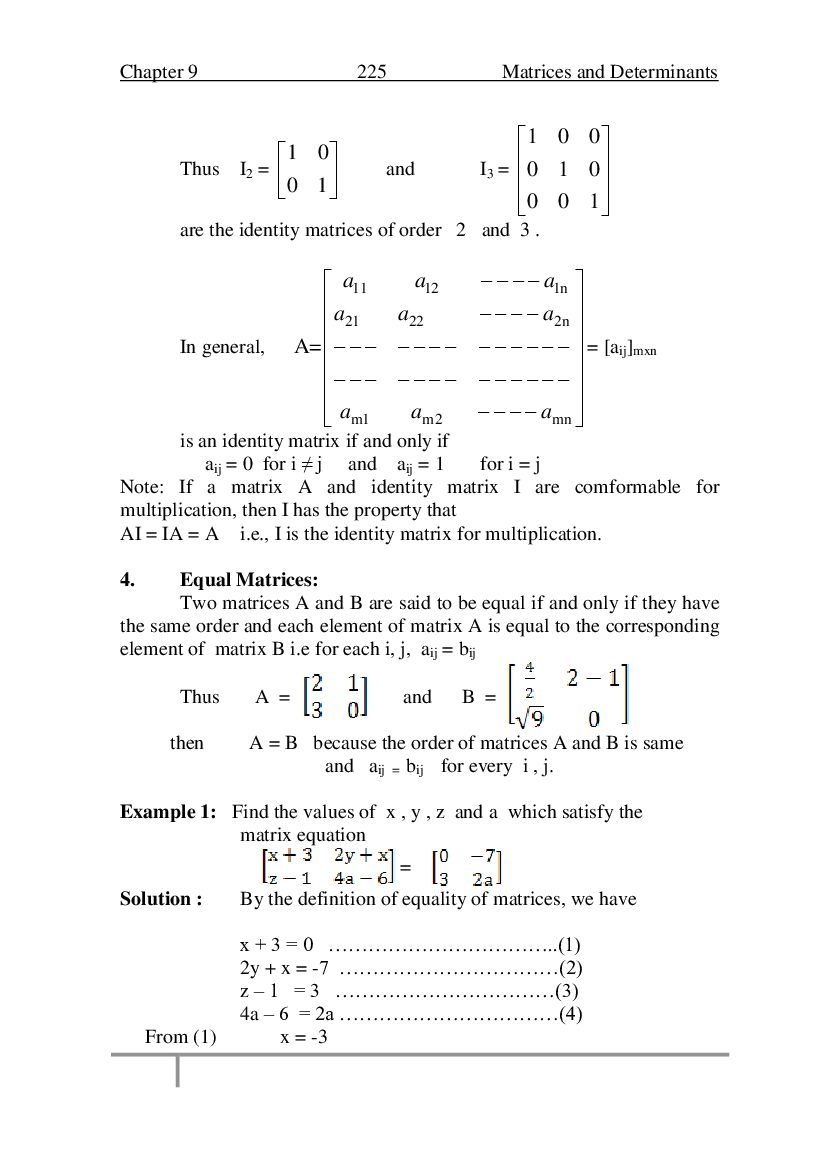 NDA Study Material For Matrices And Determinants (Mathematics) - Page 5