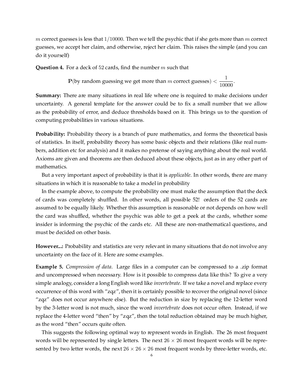 NDA Study Material For Statistics And Probability (Mathematics) - Page 5
