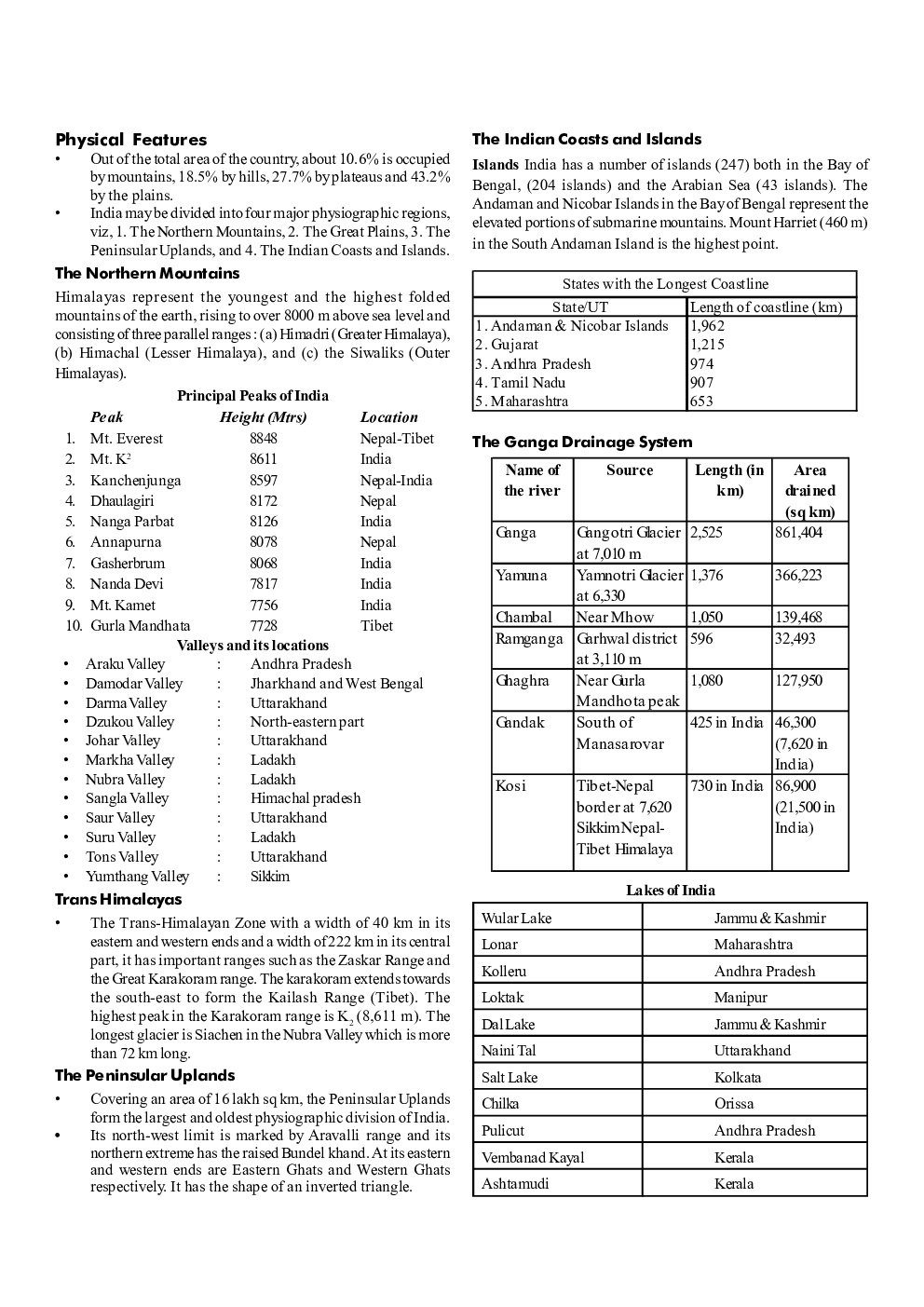 GK Geography For Competitive Exam - Page 3
