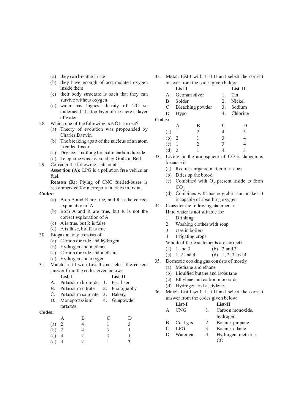 Important Chemistry Questions And Answer For Competitive Exam - Page 5