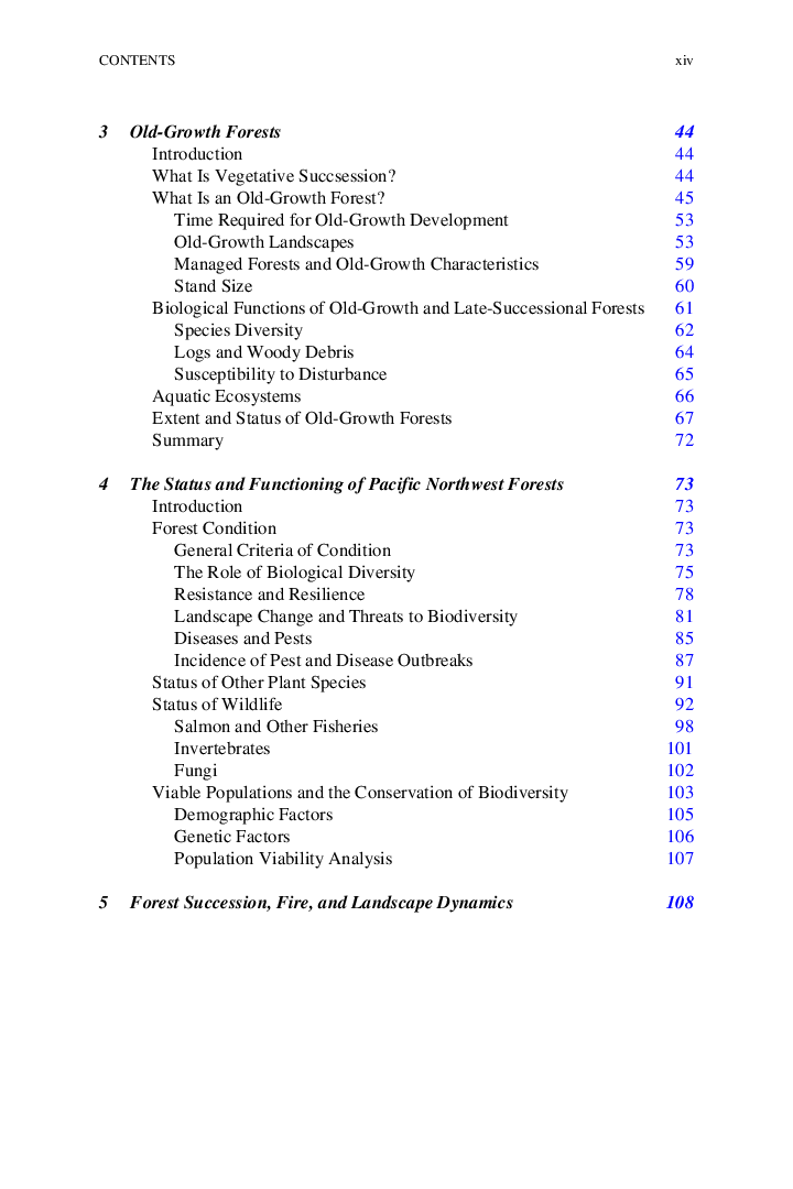 Environmental Issues In Pacific Northwest Forest Management - Page 4