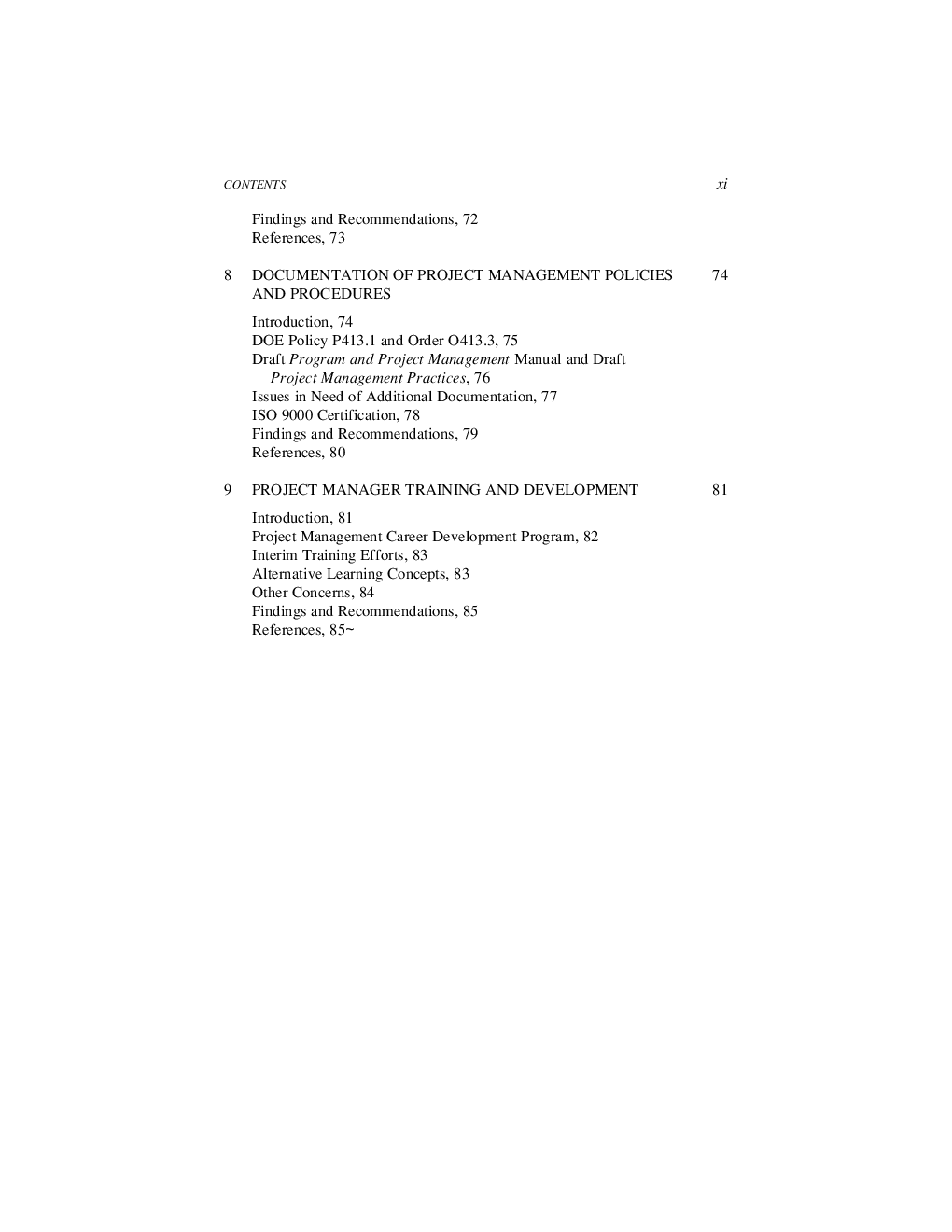 Progress In Improving Project Management At The Department Of Energy 2001 Assessment - Page 5