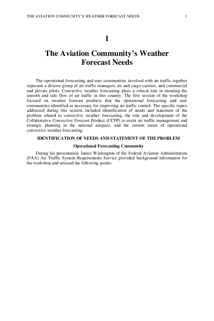 Weather Forecasting Accuracy For FAA Traffic Flow Management - Page 4