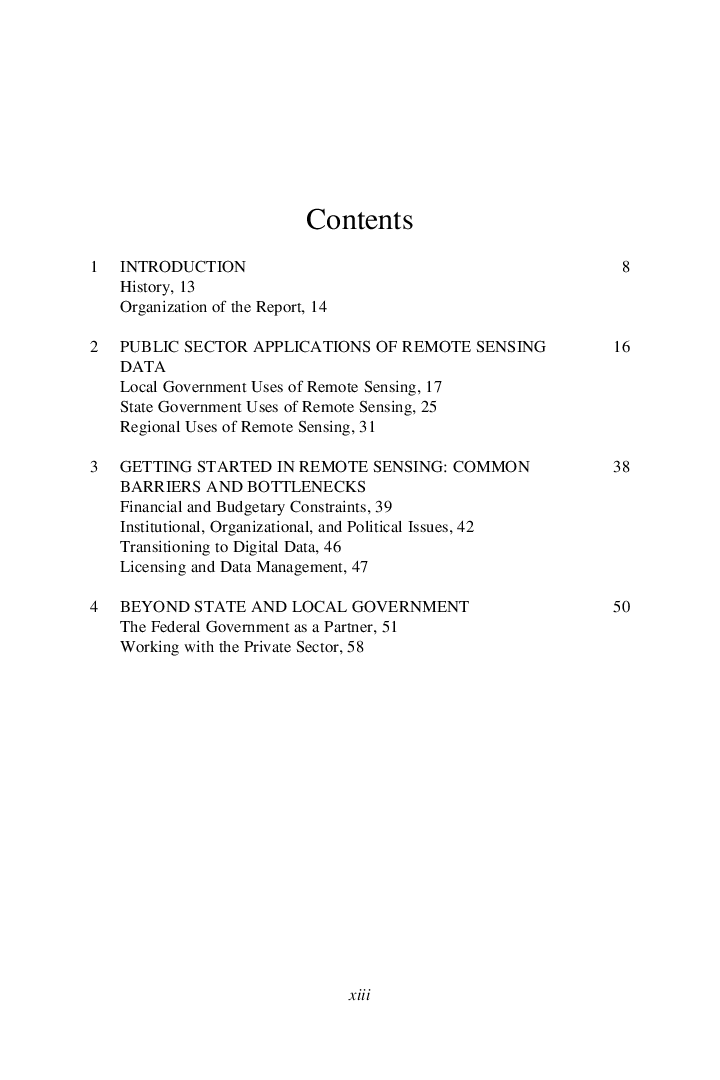 Using Remote Sensing In State And Local Government Information For Management And Decision Making - Page 3