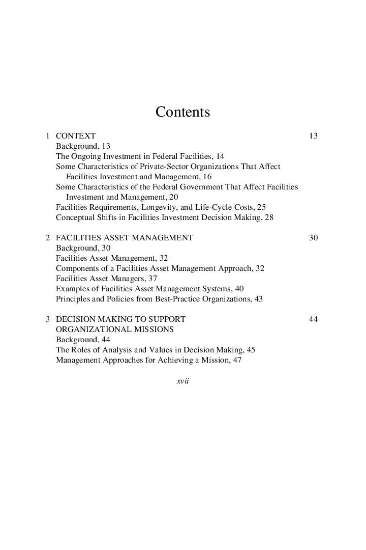 Investments In Federal Facilities - Page 3