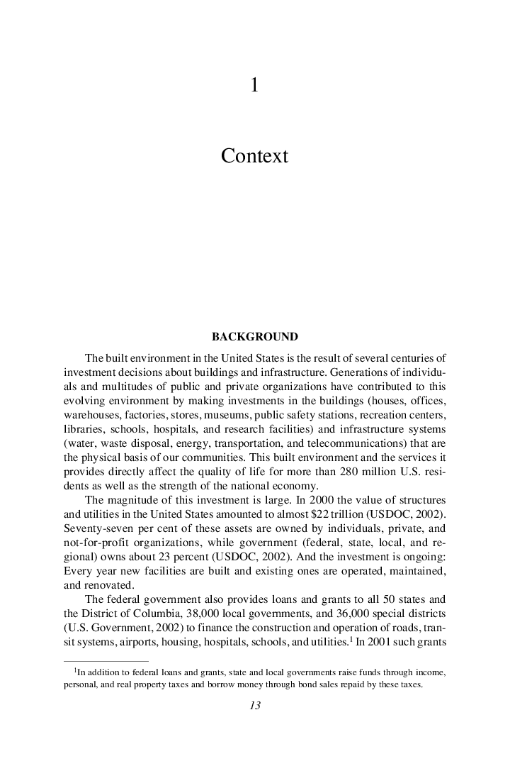 Investments In Federal Facilities - Page 5