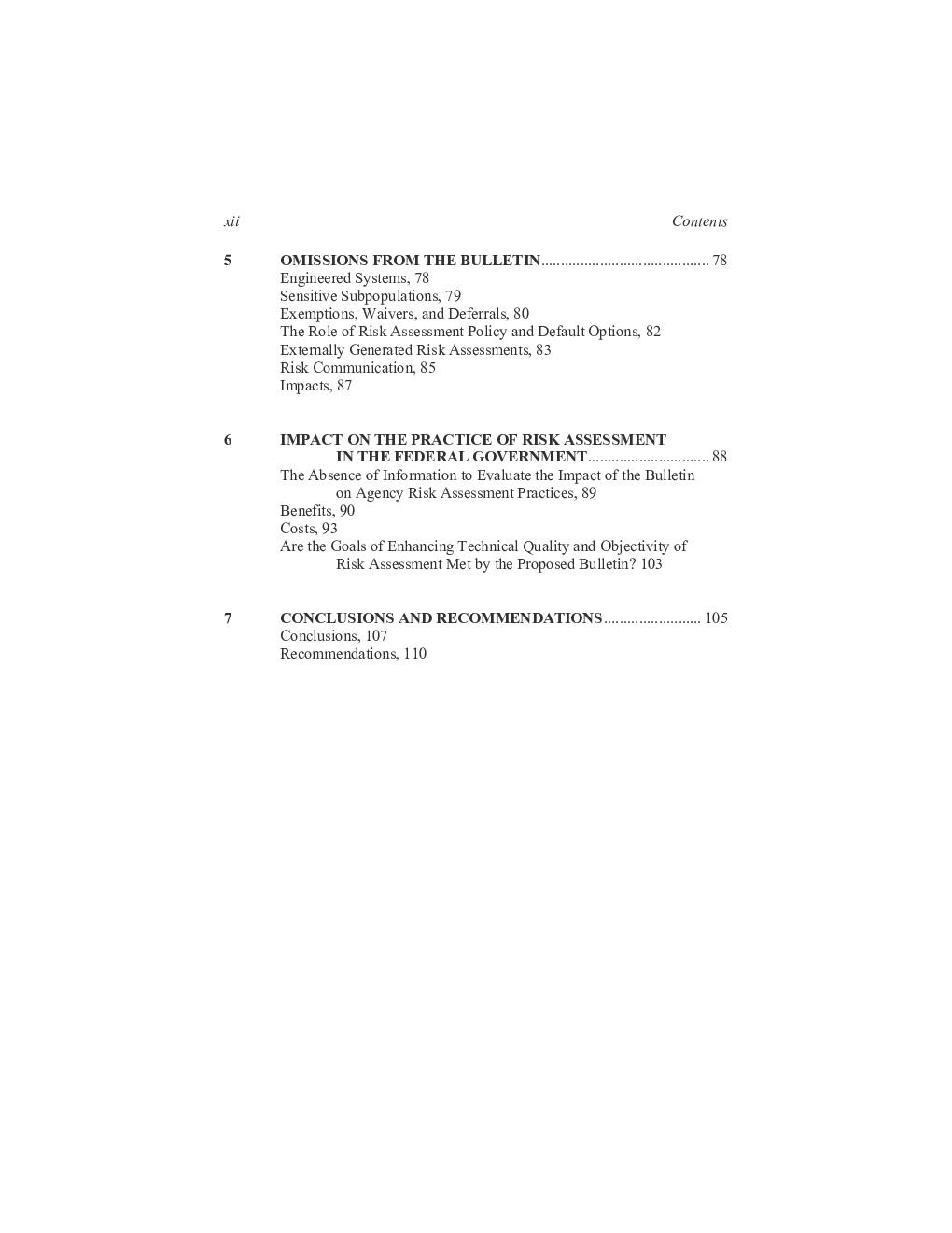 Scientific Review Of The Proposed Risk Assessment Bulletin From The Office Of Management And Budget - Page 4