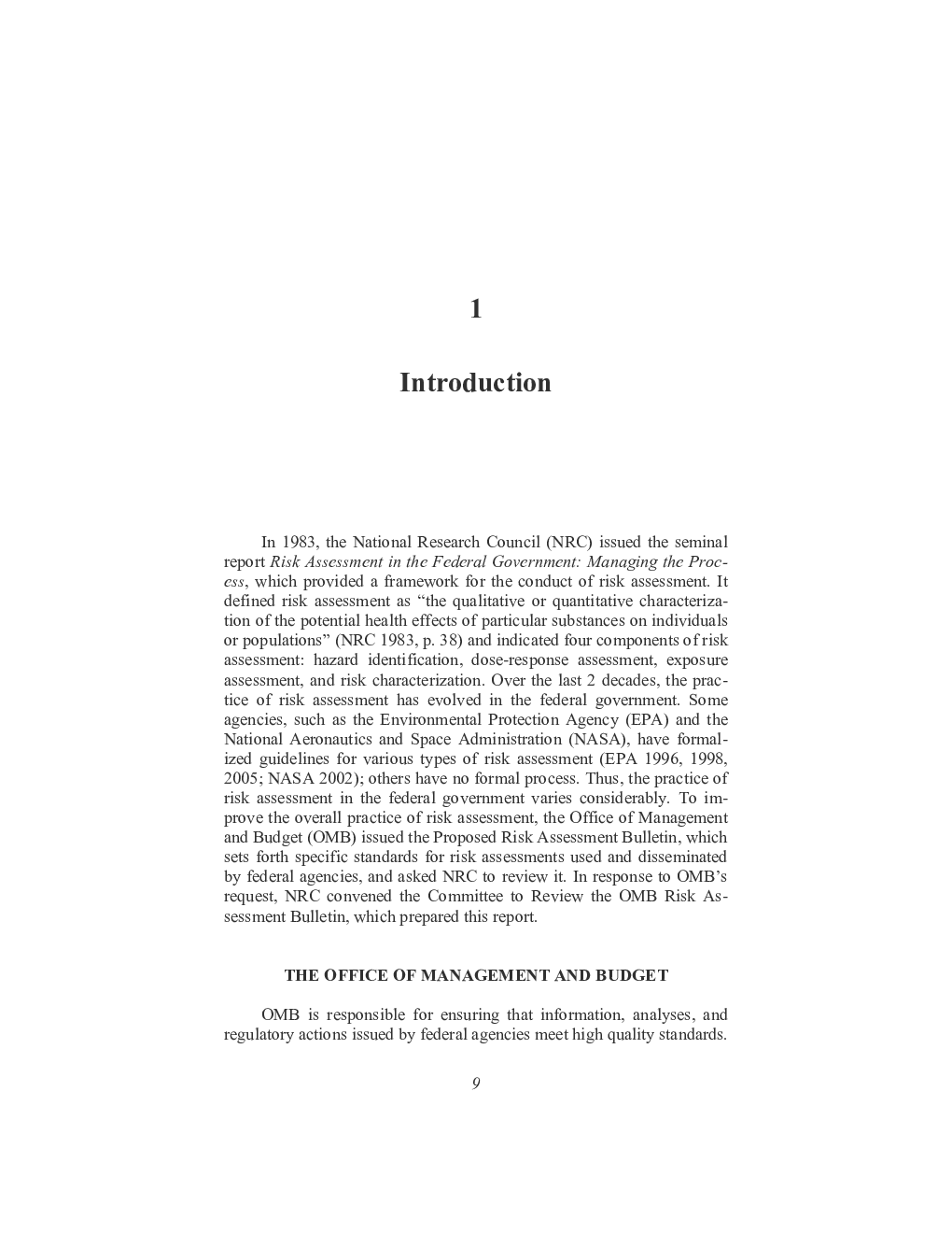 Scientific Review Of The Proposed Risk Assessment Bulletin From The Office Of Management And Budget - Page 5
