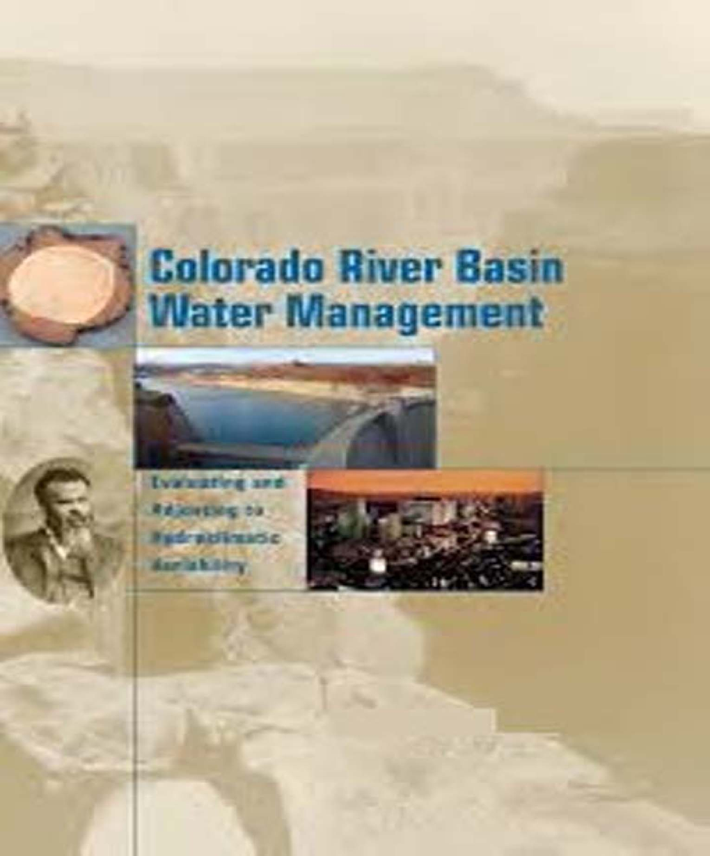 Colorado River Basin Water Management - Page 1