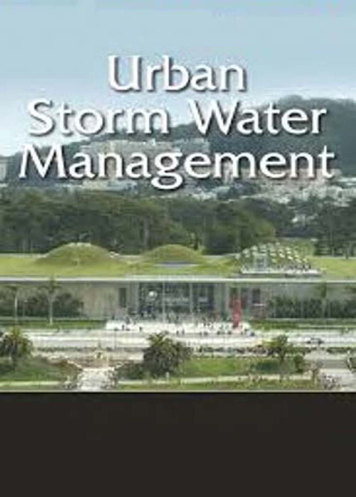 Urban Storm Water Management - Page 1