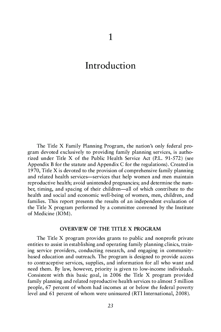A Review Of The HHS Family Planning Program - Page 5