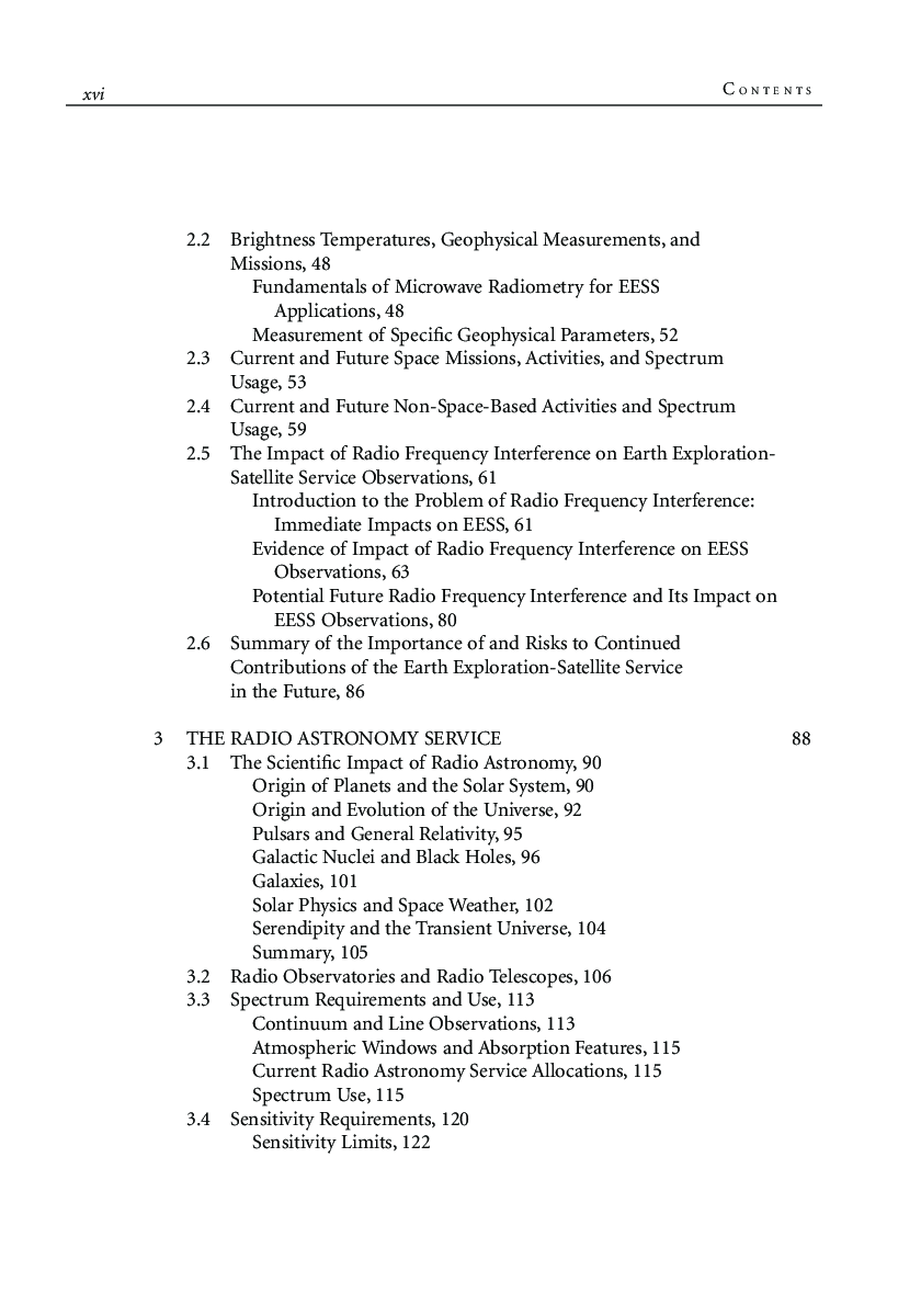 Spectrum Management For Science In The 21st Century - Page 4