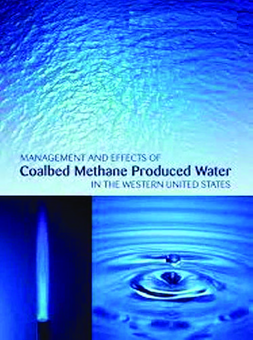 Management And Effects Of Coalbed Methane Produced Water In The Western United States - Page 1