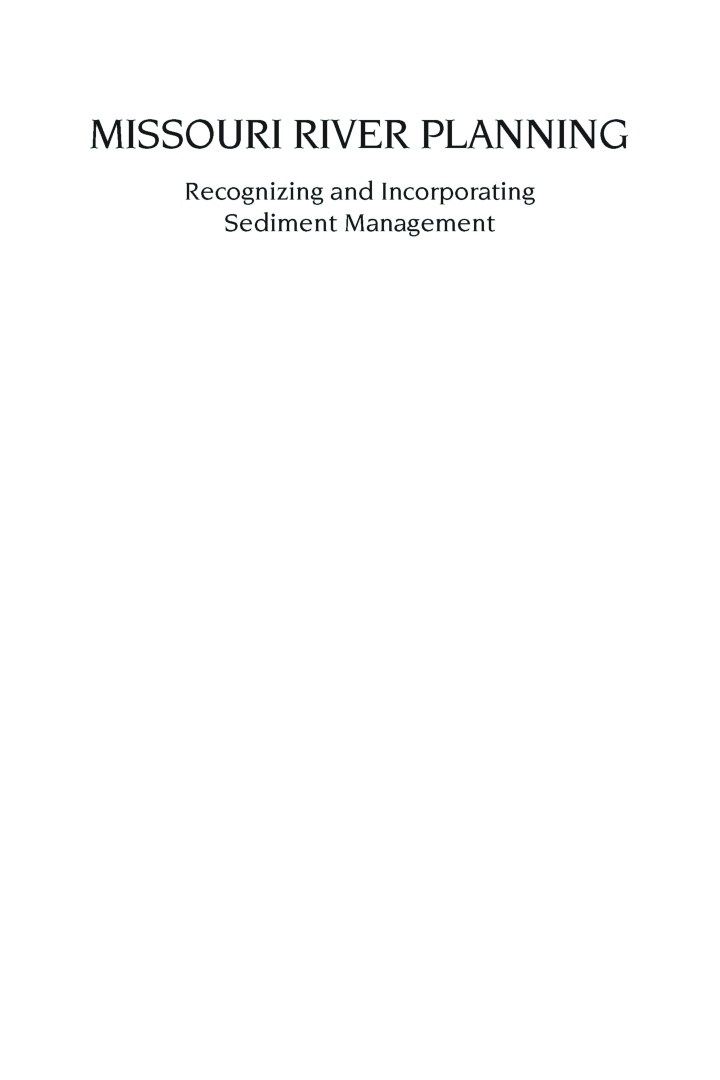 Missouri River Planning  - Page 2