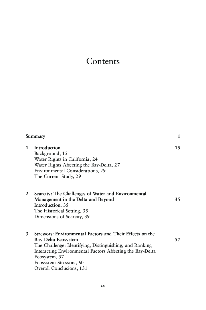 Sustainable Water And Environmental Management In The California Bay-Delta - Page 3