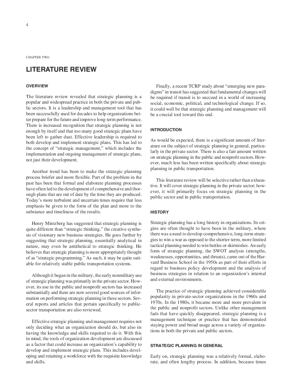 Strategic Planning And Management In Transit Agencies - Page 5