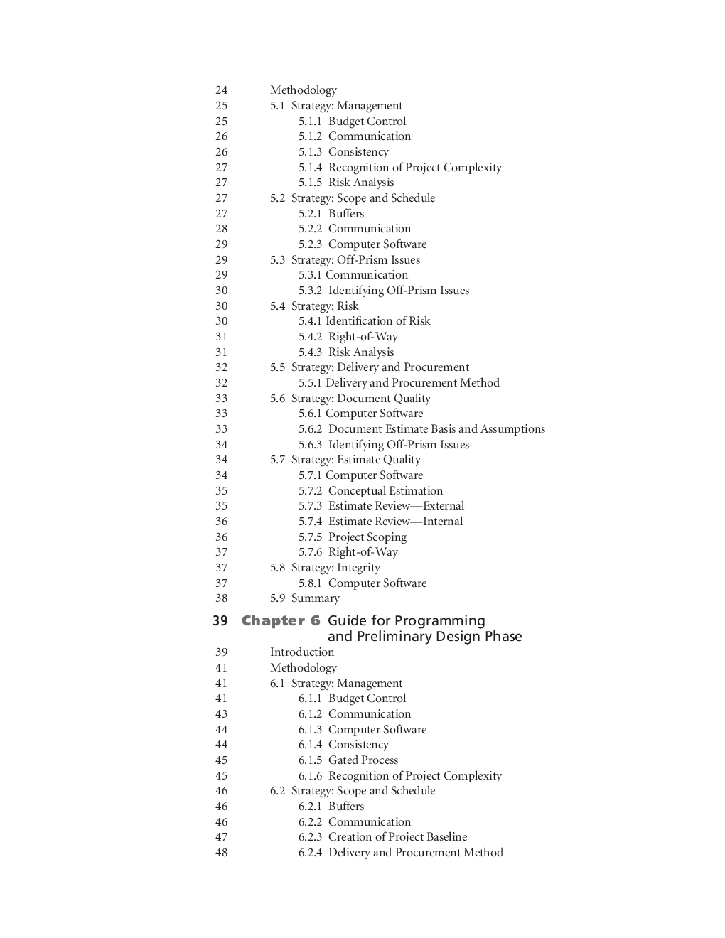 Guidance For Cost Estimation And Management For Highway Projects During Planning Programming And Preconstruction - Page 4