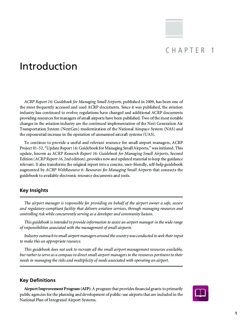 Guidebook For Managing Small Airports Second Edition - Page 5