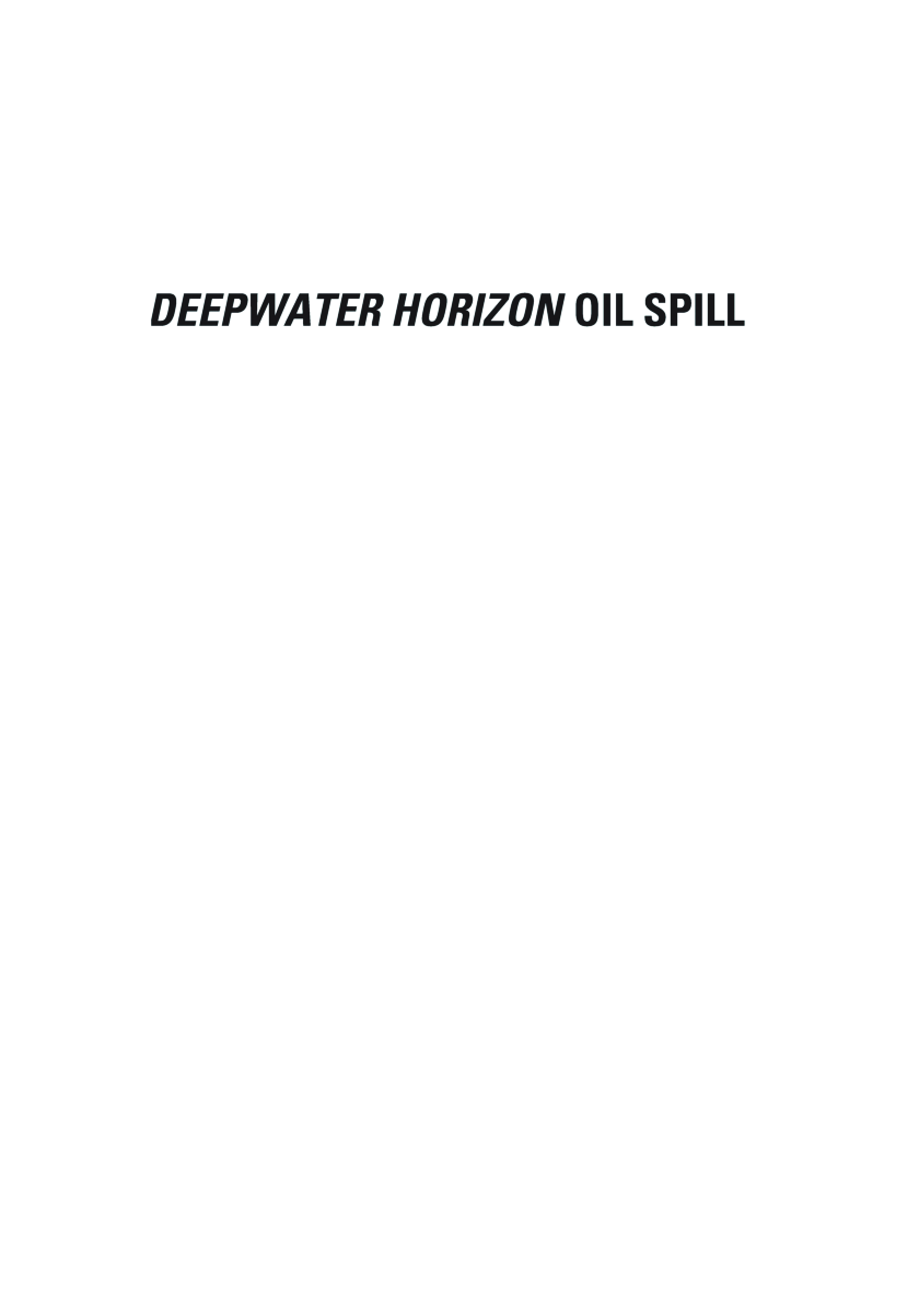 The Deepwater Horizon Oil Spill - Page 2