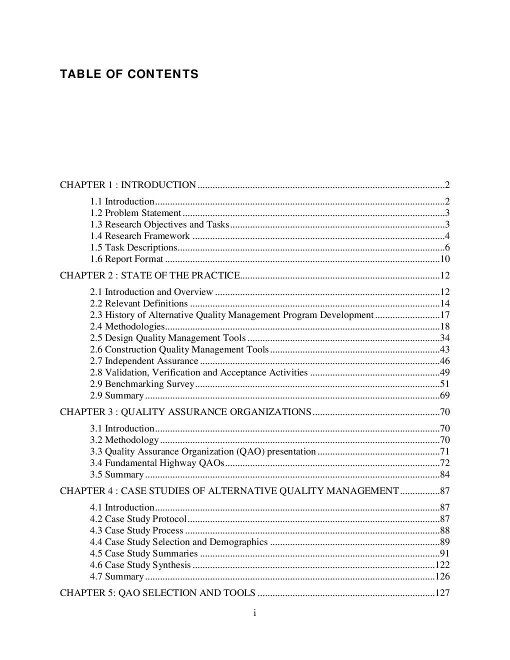 Guidebook On Alternative Quality Management Systems For Highway Construction - Page 3