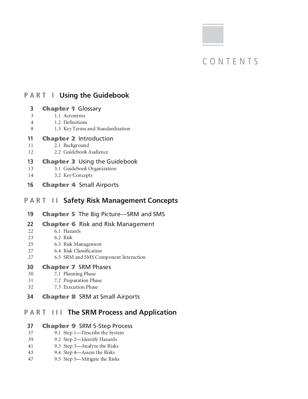 A Guidebook For Safety Risk Management For Airports - Page 3