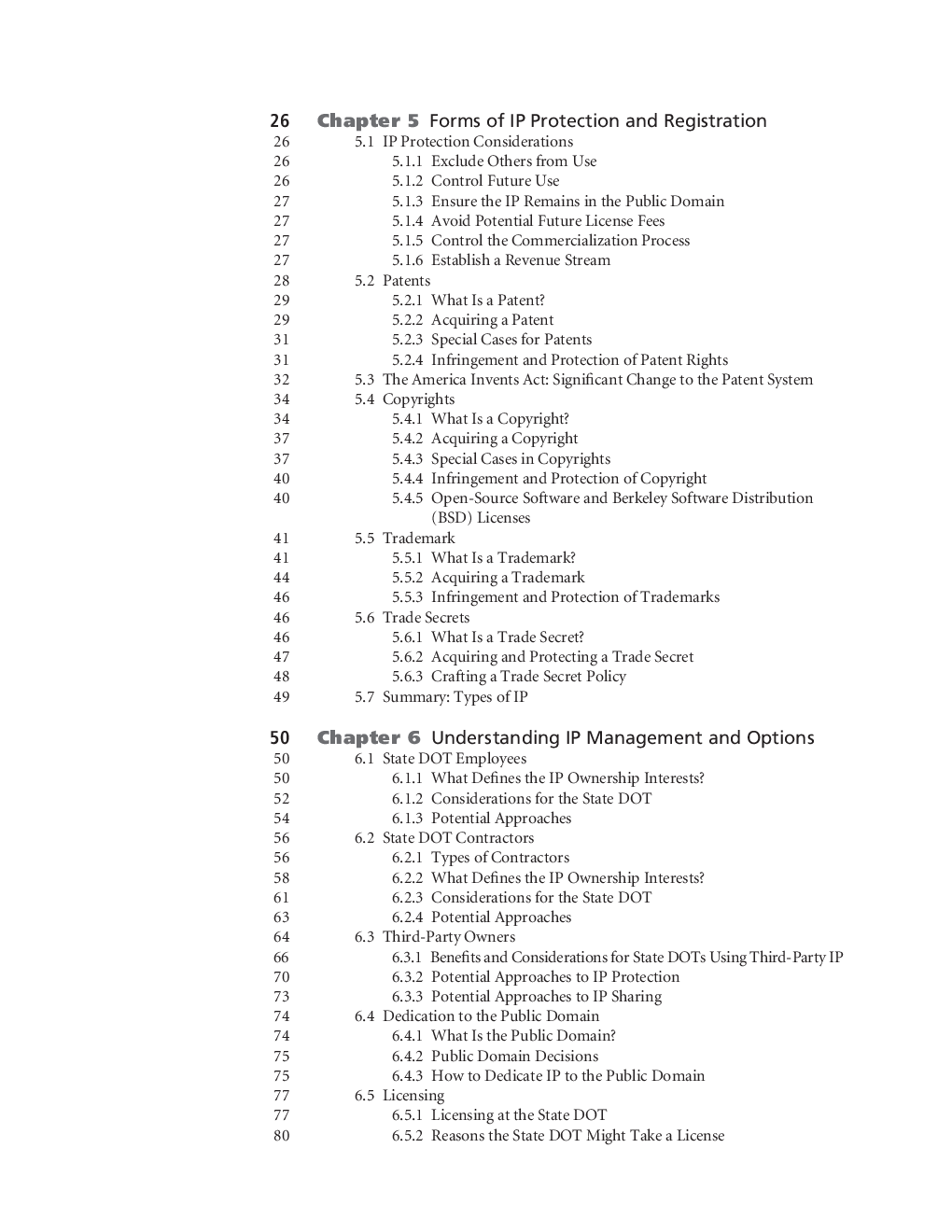 Management Guide to Intellectual Property For State Departments Of Transportation - Page 4