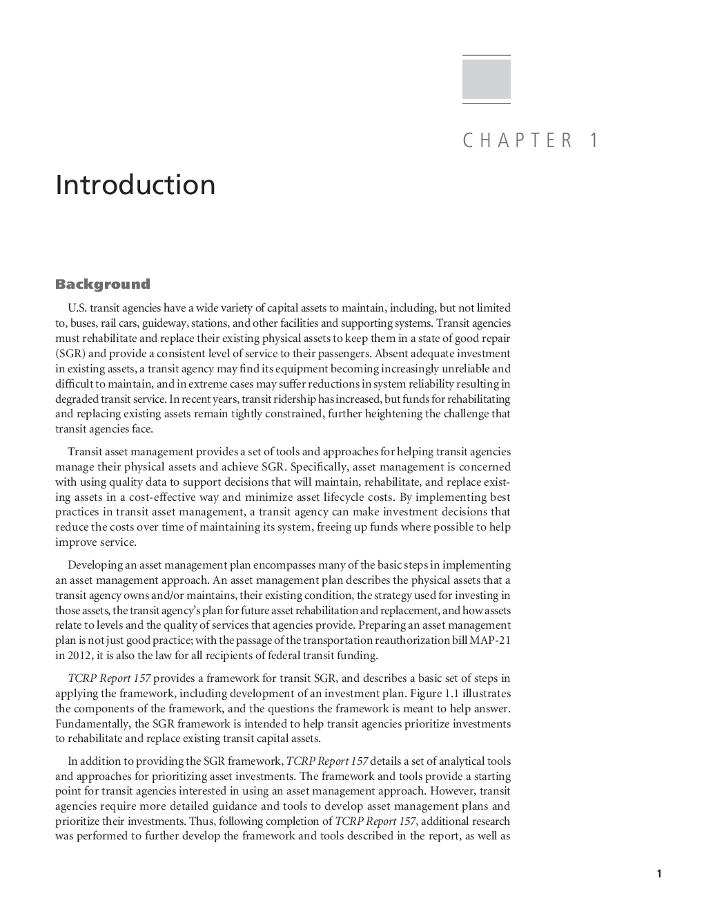 A guide to Developing A Transit Asset Management Plan - Page 5