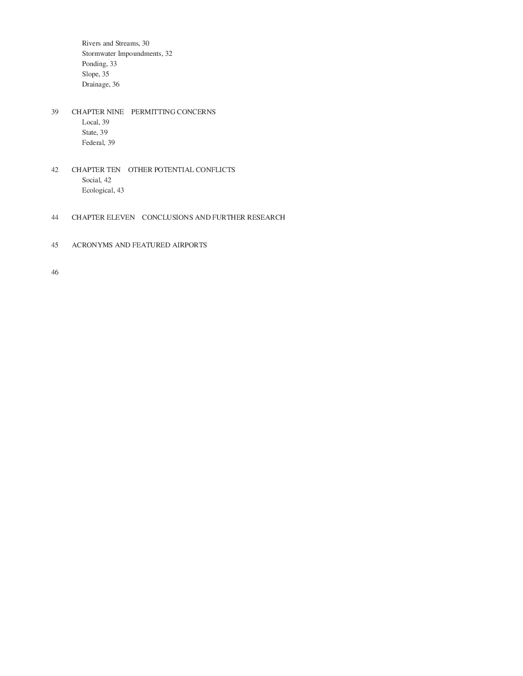 Habitat Management To Deter Wildlife At Airports - Page 4