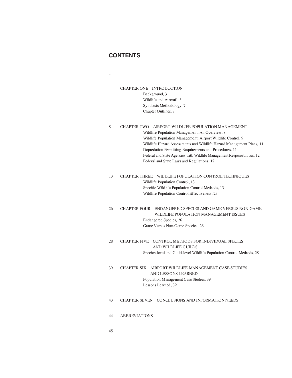 Airport Wildlife Popolation Management - Page 3