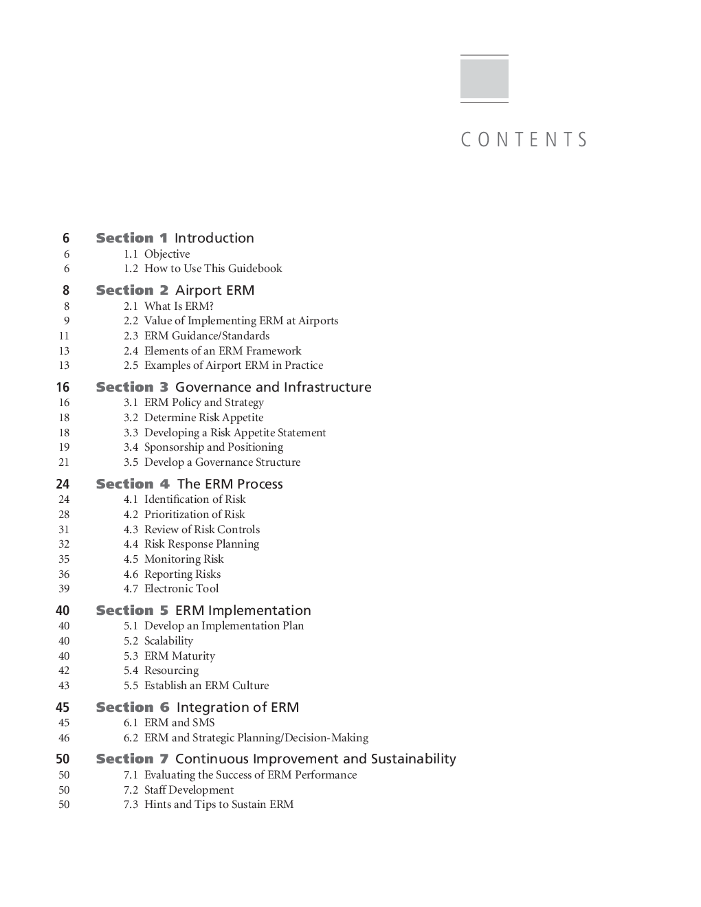 Airport Enterprise Risk Management - Page 3