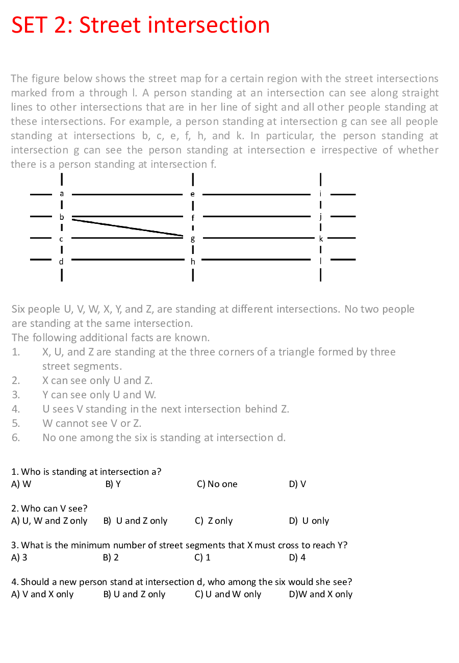 CAT Data Interpretation And Logical Reasoning Previous Year Paper With Answer Slot1 2019 - Page 4