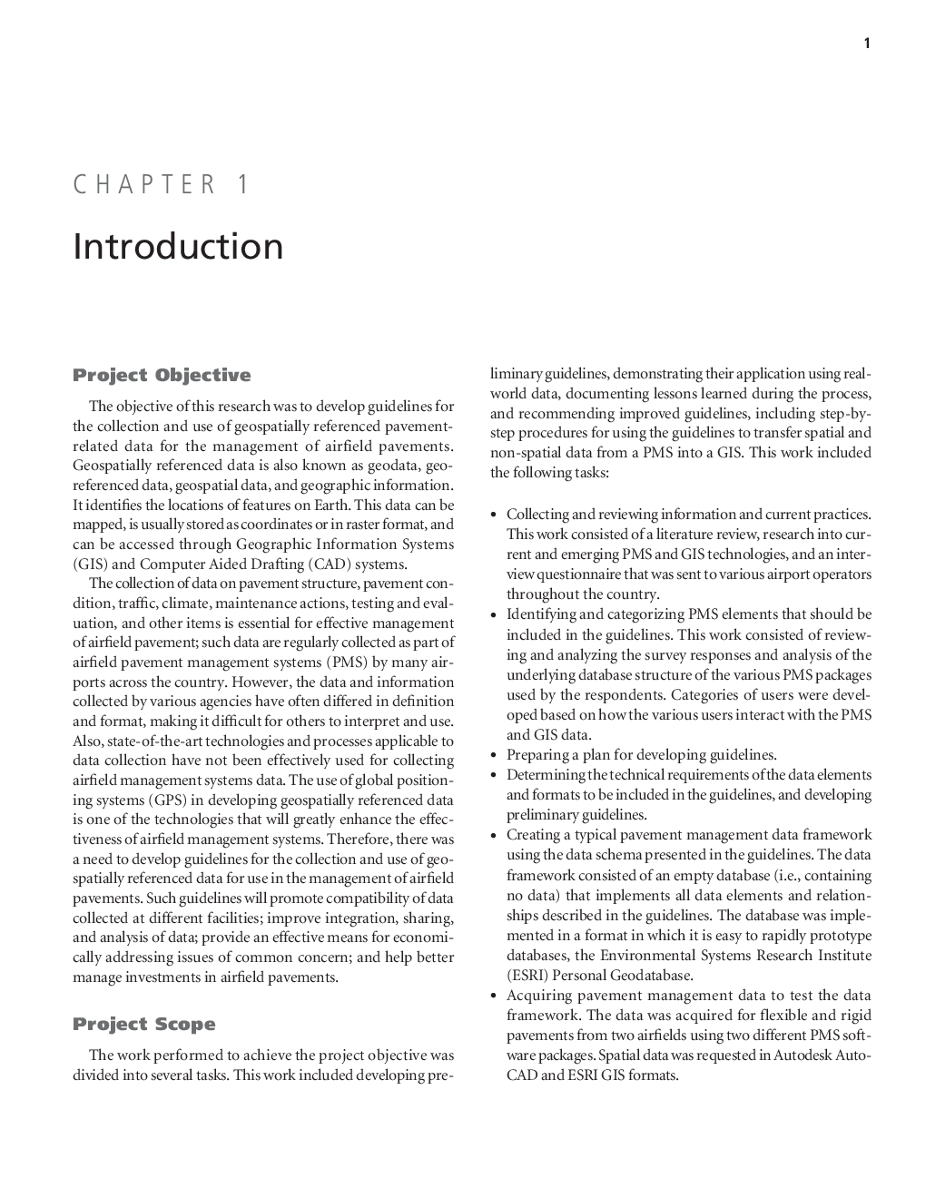 Recommended Guidelines For The Collection And Use Of Geospatially Referenced Data For Airfield Pavement Management - Page 5