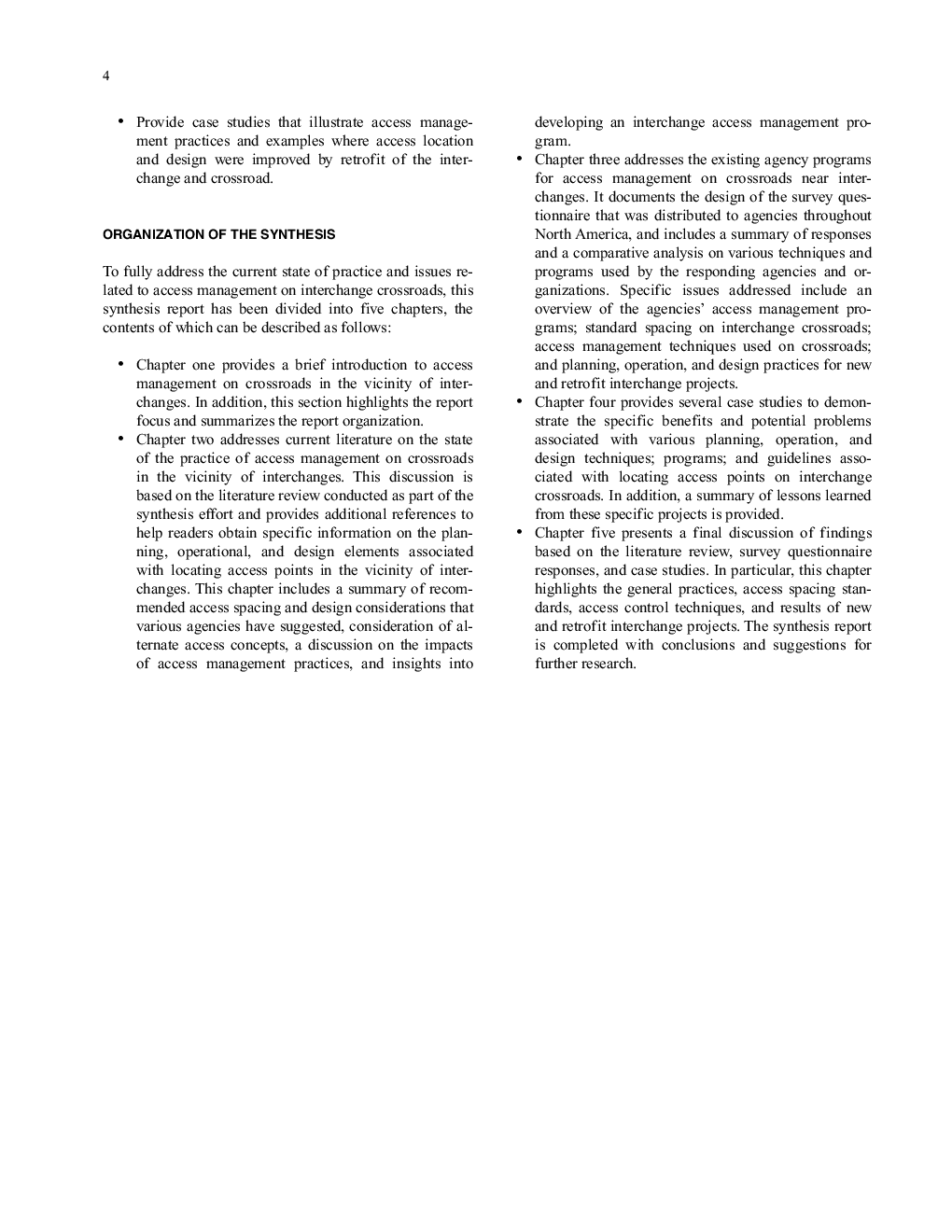 Access Management On Crossroads In The Vicinity Of Interchanges - Page 5