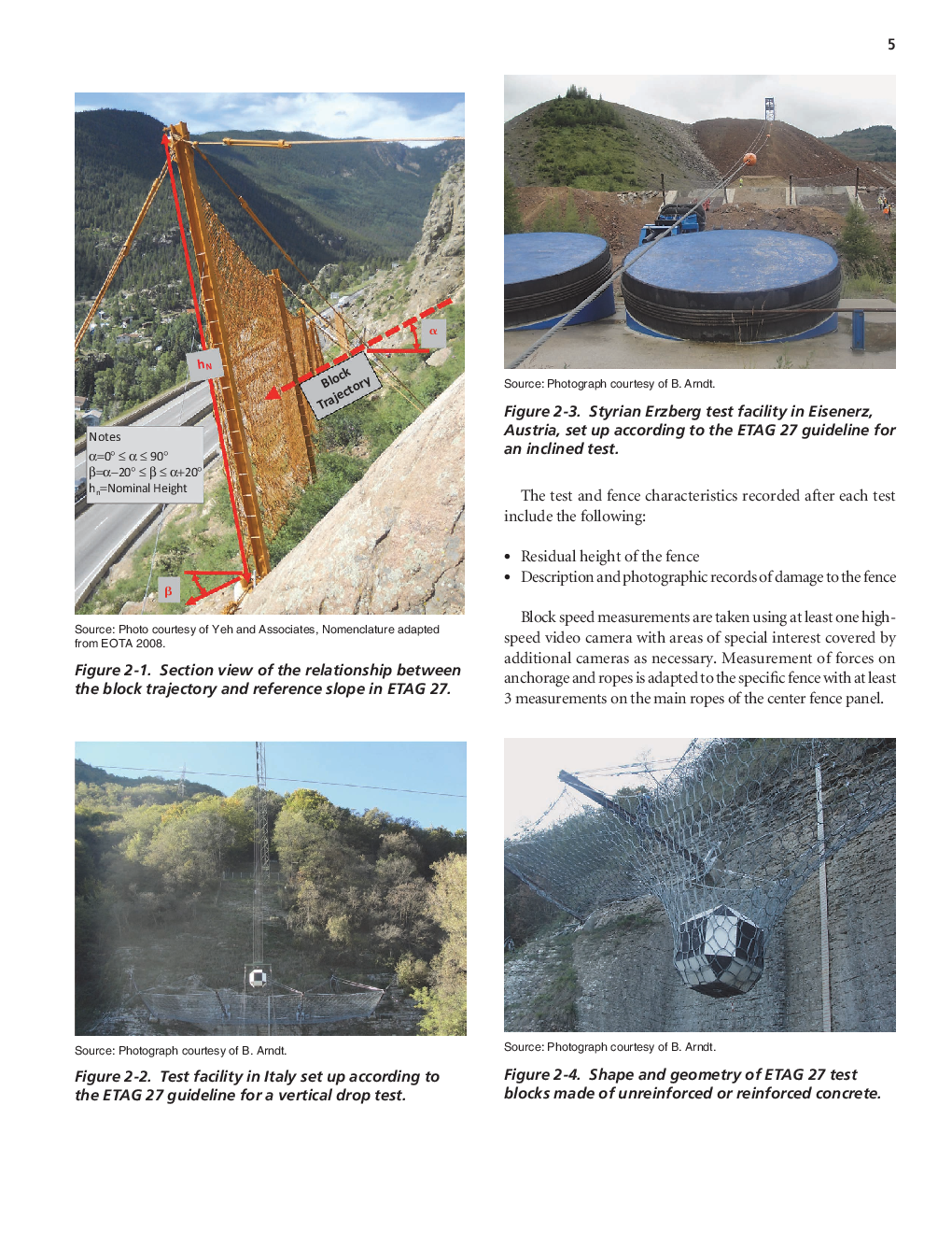 Guidelines For Certification And Management Of Flexible Rockfall Protection Systems  - Page 5