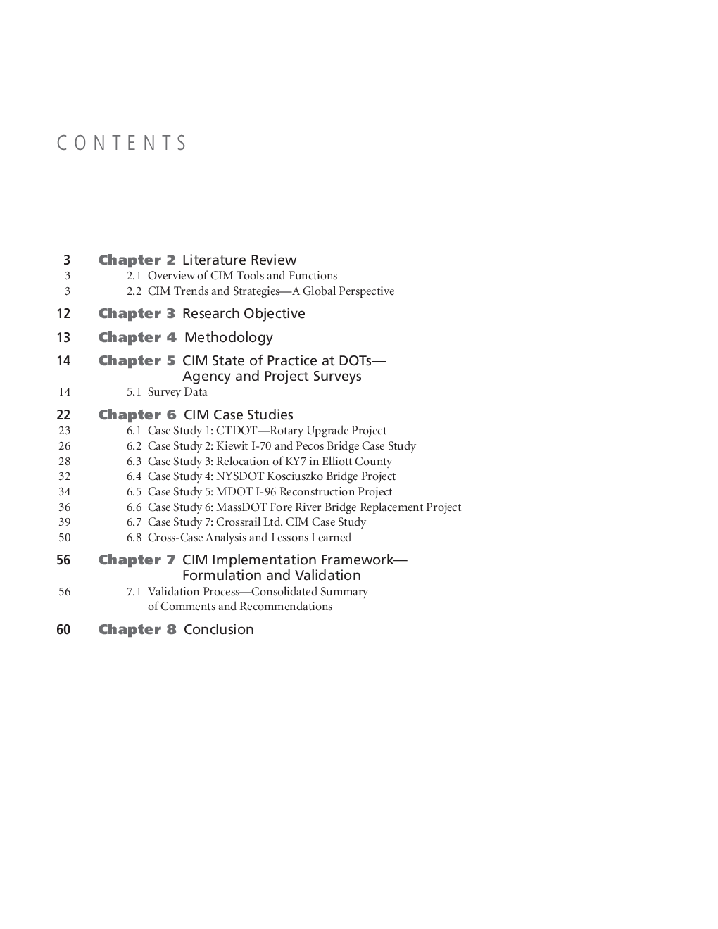 Civil Integrated Management (CIM) For Departments Of Transportation - Page 3