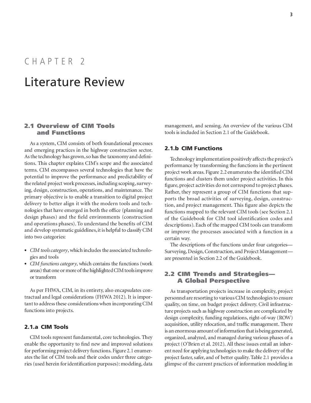 Civil Integrated Management (CIM) For Departments Of Transportation - Page 4