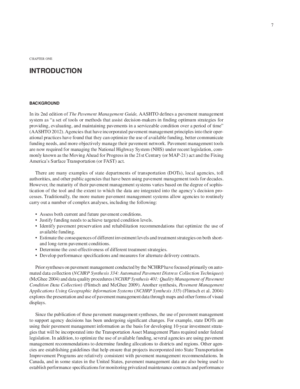 Pavement Management Systems Putting Data to Work - Page 5