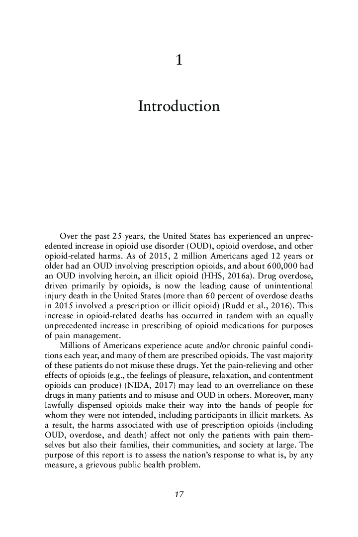 Pain Management And The Opioid Epidemic Balancing Societal And Individual Benefits And Risks Of Prescription Opioid Use - Page 5