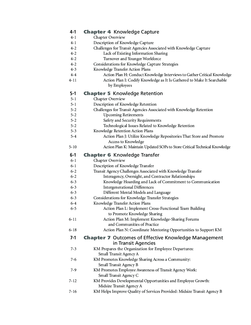 Knowledge Management Resource To Support Strategic Workforce Development For Transit Agencies - Page 4