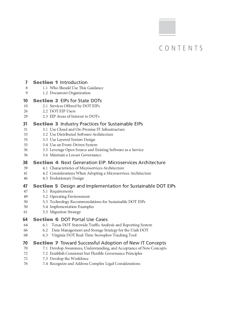 Guidance For Development And Management Of Sustainable Enterprise Information Portals - Page 3