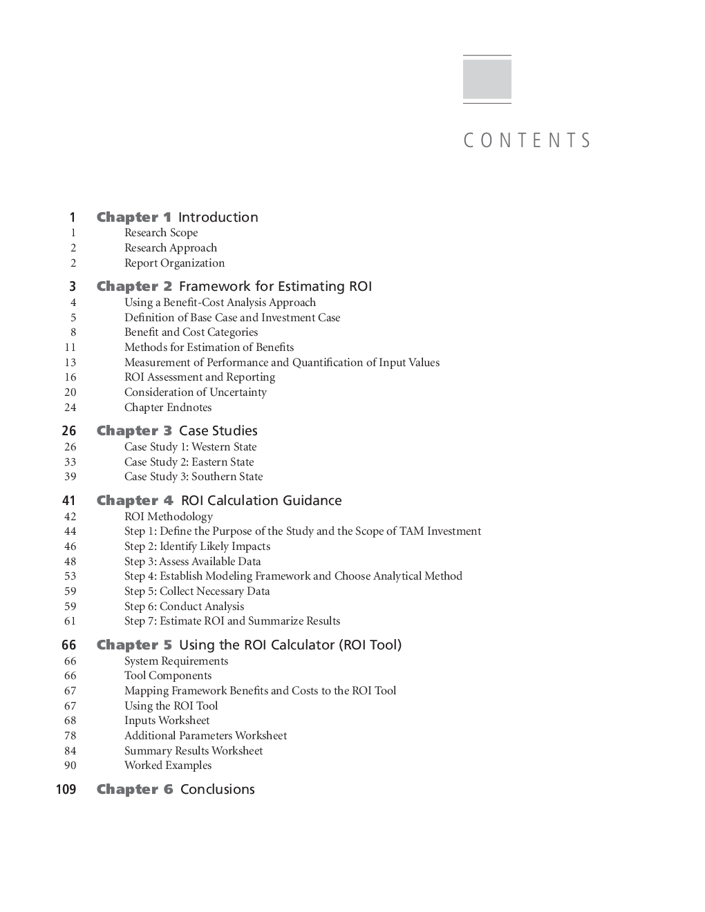 Return On Investment In Transportation Asset Management Systems And Practices - Page 3